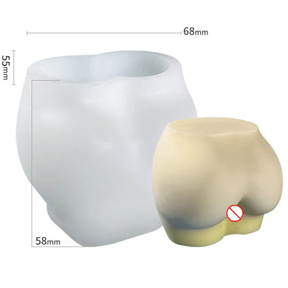 3D Body Silicone Candle Mold DIY Creative Men Women Human Plaster Epoxy Resin Aromath Soap Molds Art Craft Home Decoration