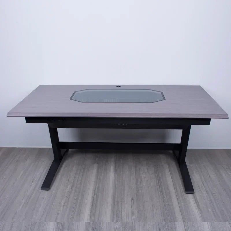 xzzY1 Computer case integrated table transparent desktop assembly machine drawer type large chassis electric lifting e-sports ta