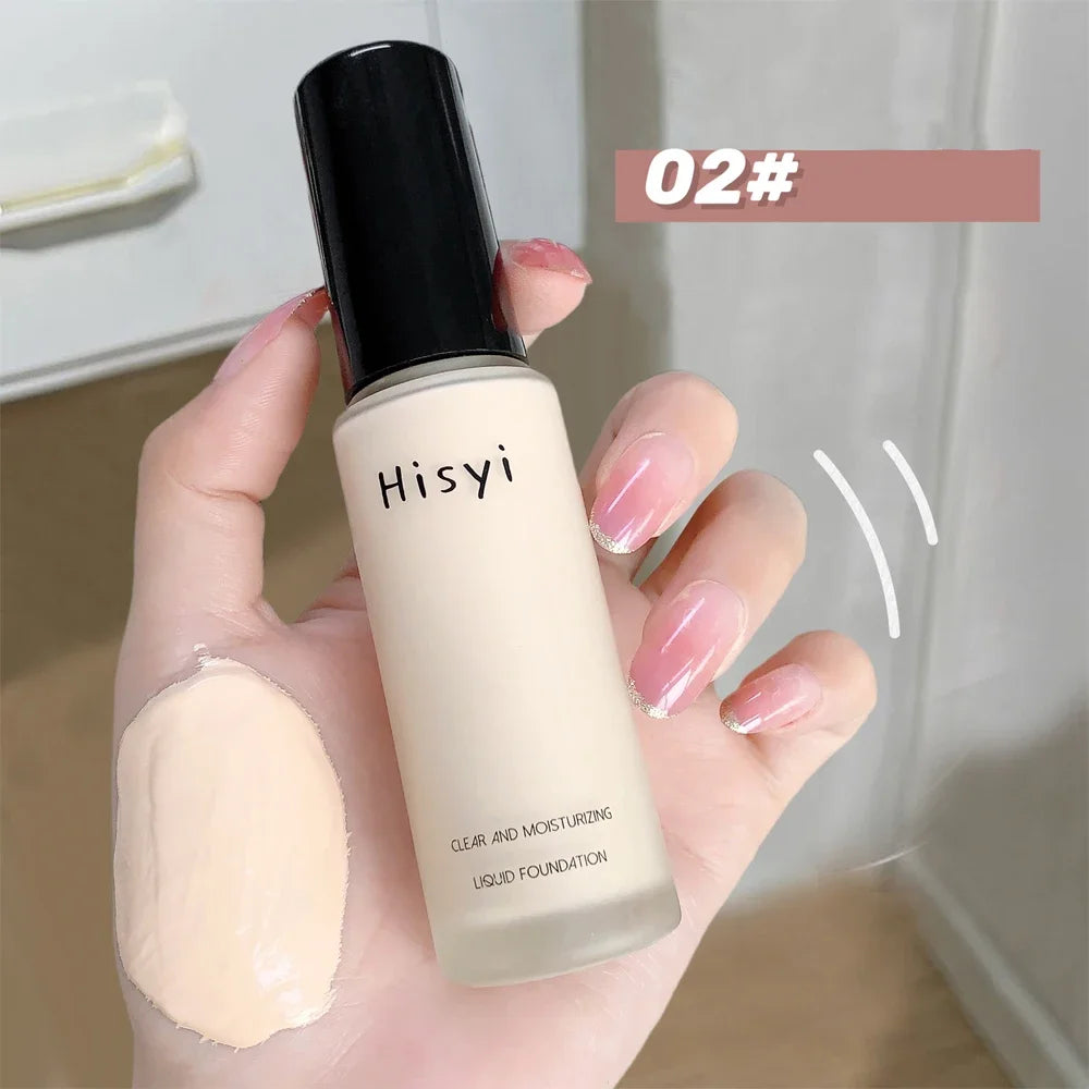 Liquid Foundation High Coverage Makeup Base Lasting Concealer BB Cream Waterproof Oil-Control Face Foundation Makeup...