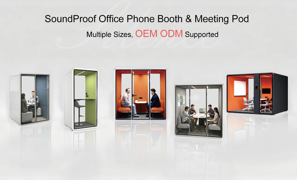 Customized Portable Sound‑Isolated Remote‑Work Booth Indoor Mobile Silent Pod Privacy Home‑Office Study Cabin