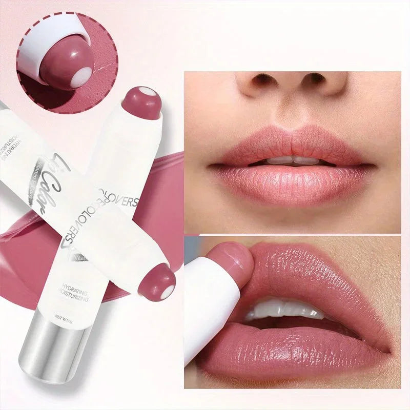 Nude Sandwich Lipstick Cute Moisturizing Long-lasting Non-stick Cup Lip Glaze Makeup Lip Balm Moisturizing Lip Gloss Base