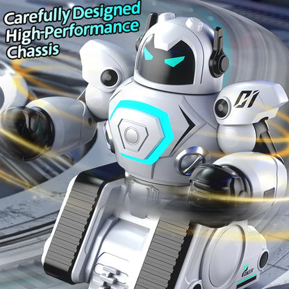 JJRC R30 parent-child interactive remote control football fighting robot double boxing remote control boy DIY children's toy