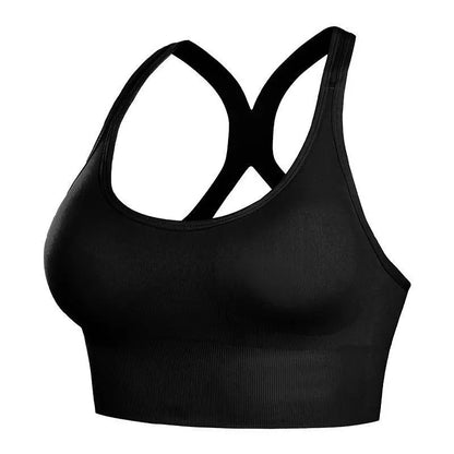 High Quality Sexy Adjustable Wireless Supportive Comfortable Bra New Anti-Vibration No Steel Ring Yoga Beauty Back Underwear - Kimlud