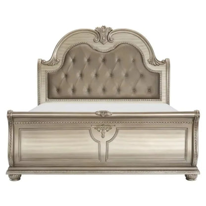 Luxury Classic Custom Size Bedroom Hotel Furniture Dubai Queen King Size Beds Set Qatar - Kimlud