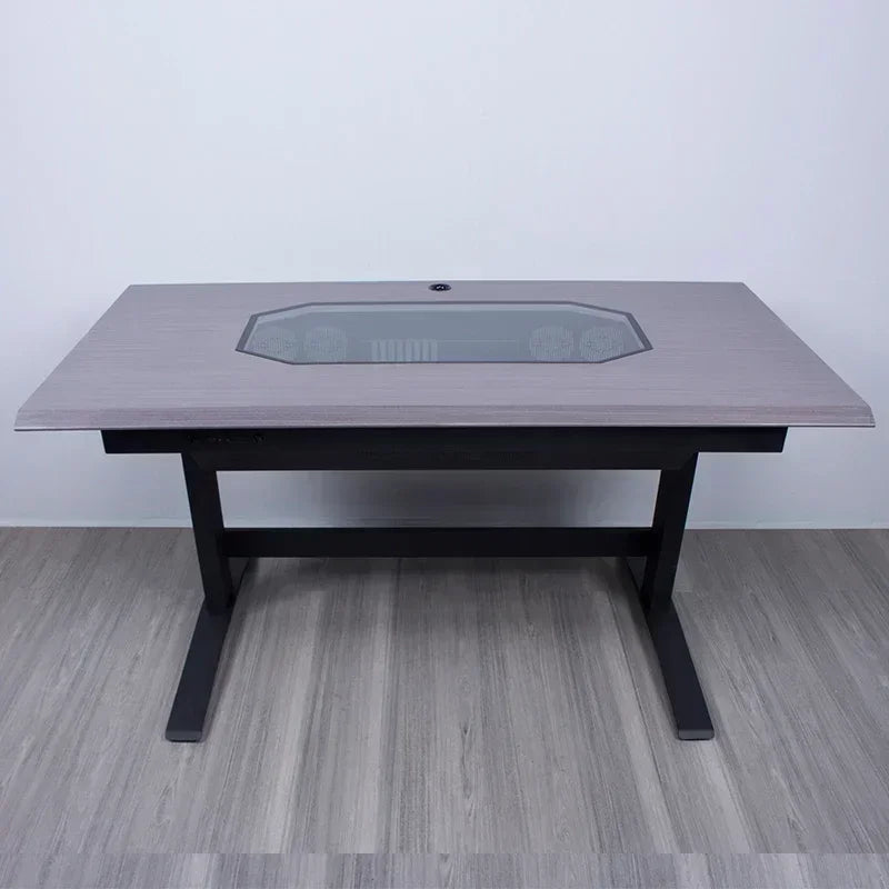 xzzY1 Computer case integrated table transparent desktop assembly machine drawer type large chassis electric lifting e-sports ta