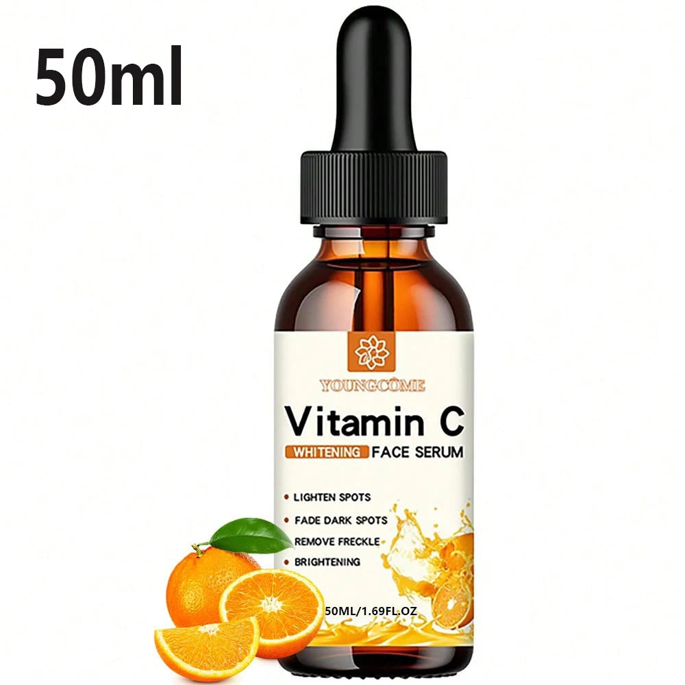 Vitamin C Facial Essence Contains Hyaluronic Acid Dark Spot Remover Moisturizing Repair Anti-aging Essence Facial Skin...
