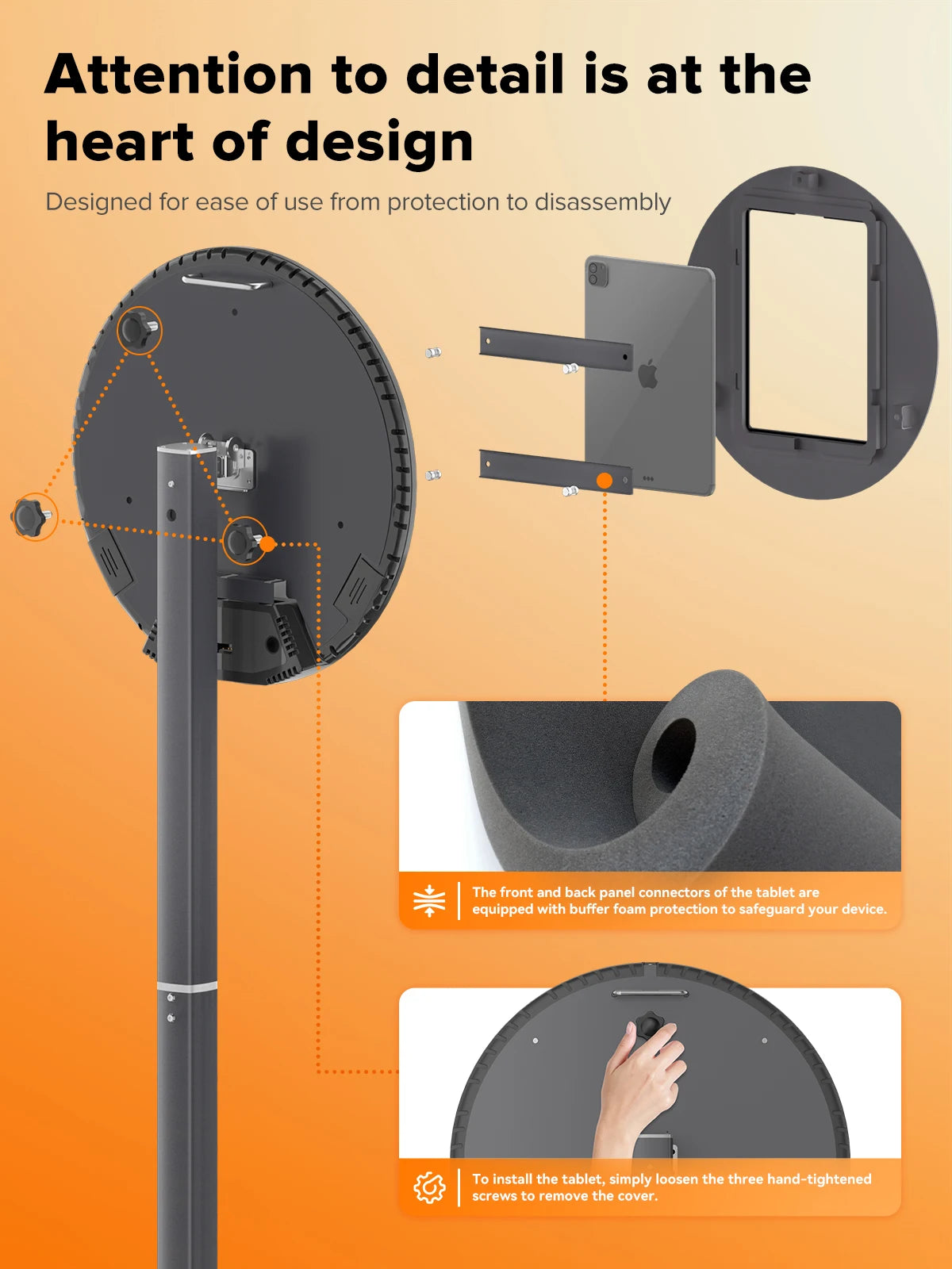 Ipad Photo Booth Machine for Parties Events with RGB Ring Light Portable Photobooth Machines APP Control Photo Booth Machine