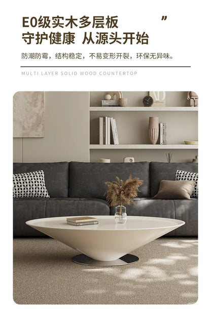 Simple Minimalist Coffee Table Unique Aesthetic Service Writing Coffee Table Decoration Modern Mesa Auxiliar Home Furniture - Kimlud