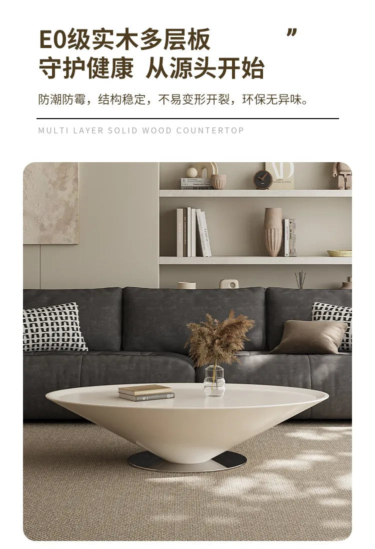 Simple Minimalist Coffee Table Unique Aesthetic Service Writing Coffee Table Decoration Modern Mesa Auxiliar Home Furniture - Kimlud