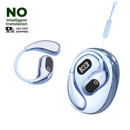 Real Time Translation Headphones 144 Languages Translator Earphones Wireless Bluetooth 5.4 Headsets for Business Office Travel