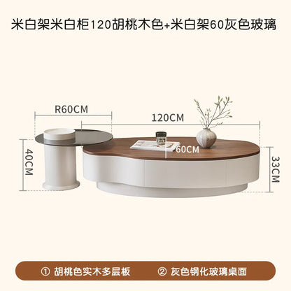 Designer Living Room Coffee Table Aesthetic Italian Writing Modern Coffee Table Decoration Unique Mesa Auxiliar Home...