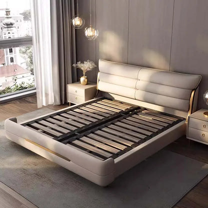 Modern Aesthetic Bed Multifonction Organiser King Size Double Bed Storage Space Marco De Cama Queen Moderno Luxury...
