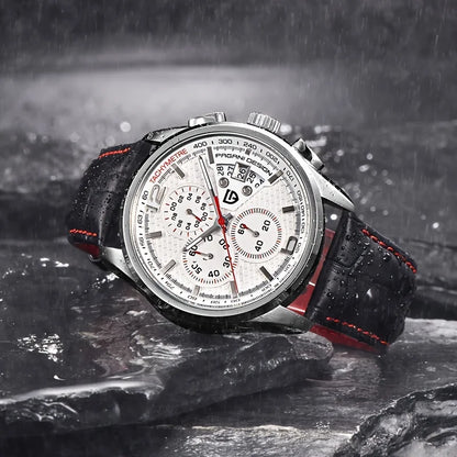 PAGANI DESIGN 2024 Men Quartz Watches Luxury Brands Fashion Movement Military Watches Leather Quartz Watches Relogio Masculino
