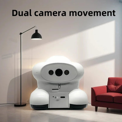 360 Degree Rotating Pet Camera with Two Way Talk Function and Night Detection Robot Cameras for Home Security