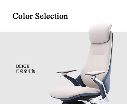 Computer Relaxing Office Chair Ergonomic Mobile Wheels Leather Office Chair Backrest Modern Sillas De Oficina Library...