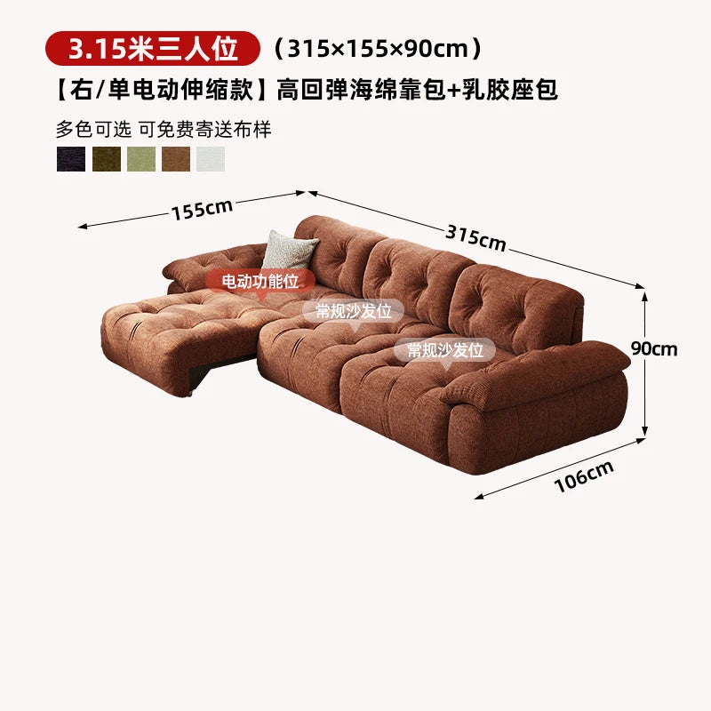Designer Smart Living Room Sofas Lazy Children Luxury Modern Love Seat Living Room Sofas Multifunctional Muebles Home Furniture