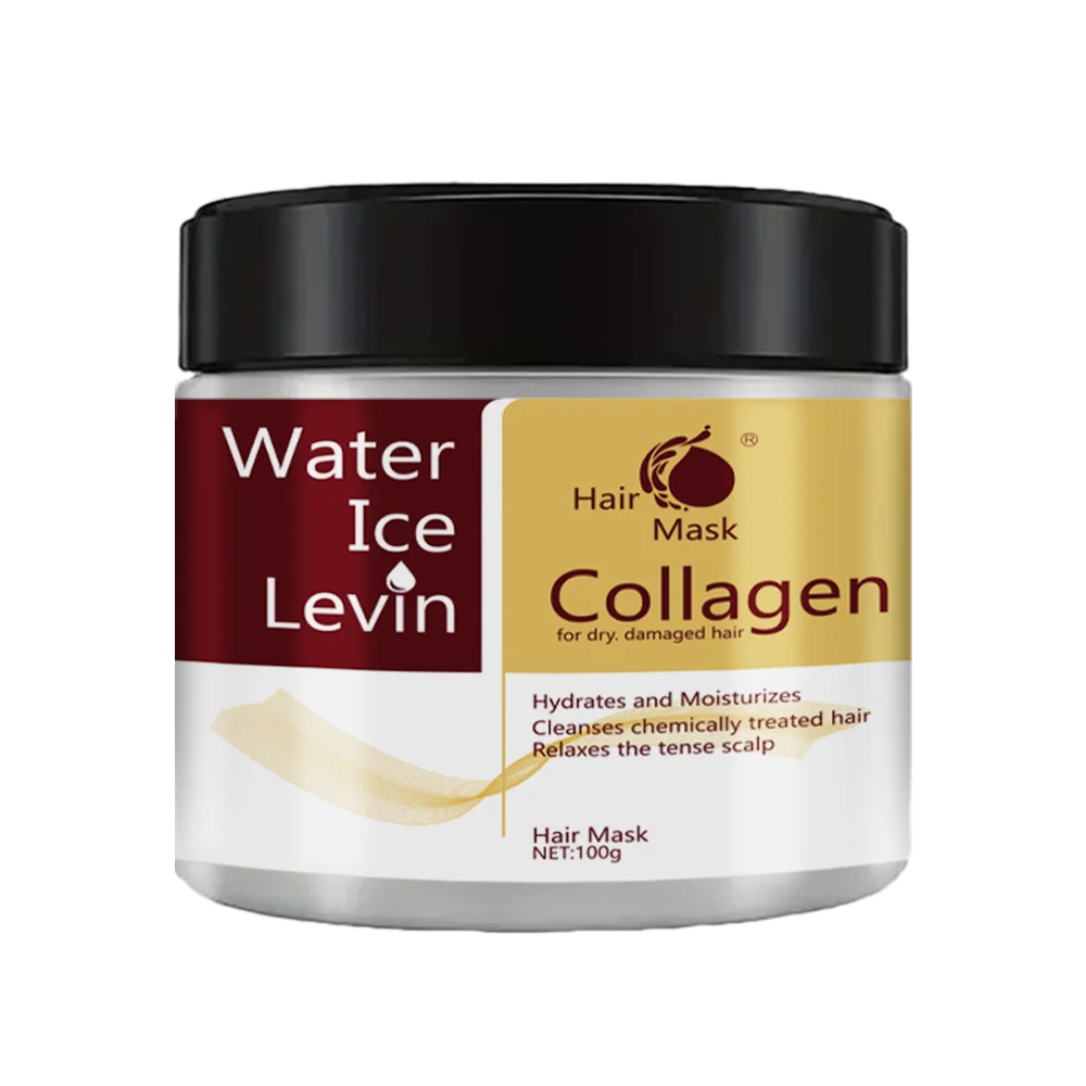 Collagen Keratin Hair Mask Dual Oil Control Moisturizer Conditioner Soft Smooth Frizz Damaged Repair Revitalize Hair Care - Kimlud