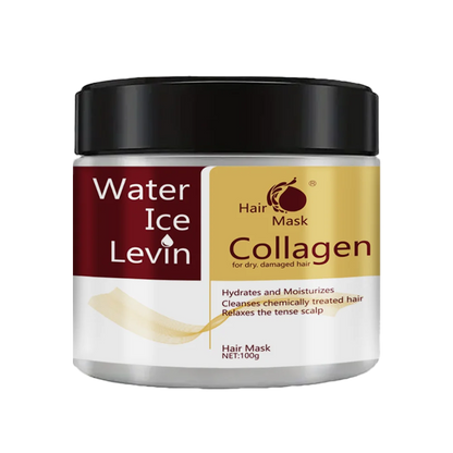 Collagen Keratin Hair Mask Dual Oil Control Moisturizer Conditioner Soft Smooth Frizz Damaged Repair Revitalize Hair Care - Kimlud