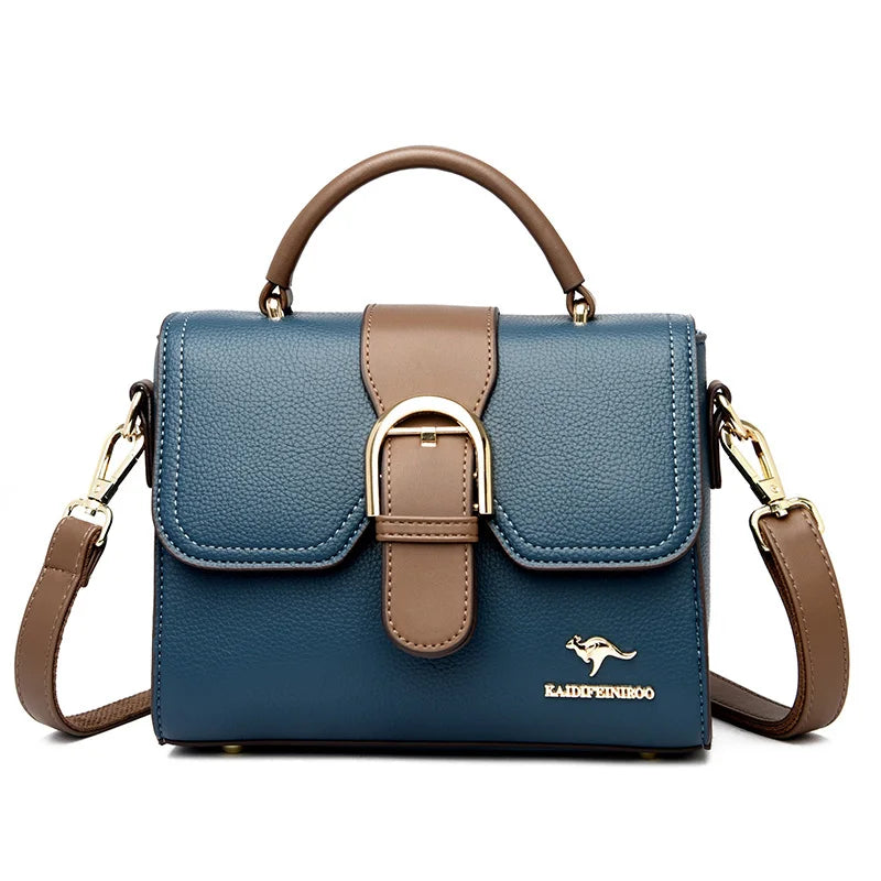 Luxury Brand 2023 Women's Simple Shoulder Bags Designer Women's Handbags Fashion Flap Crossbody Bag High Quality Vintage Handbag - Kimlud