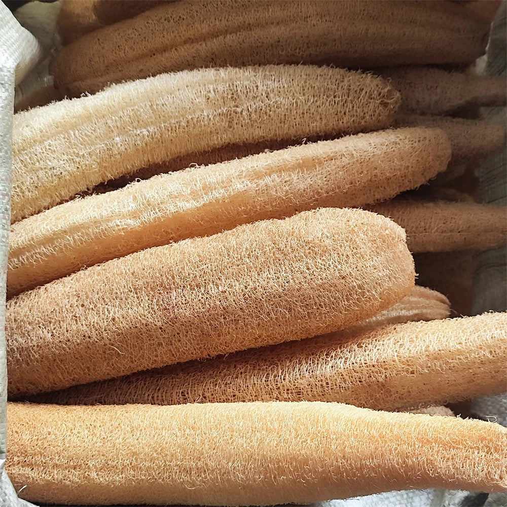 1pcs Natural Loofah Sponge Multi-purpose Cleaning Tool for Kitchen Bathroom Scrubber For Daily Cleansing Wash Body Scrubber Spa