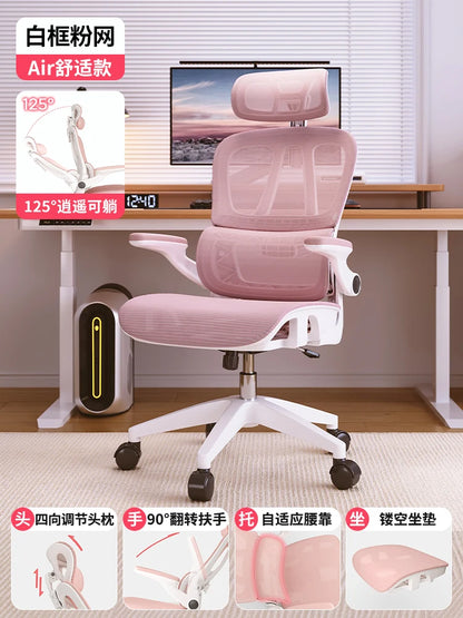 Ergonomic Girls Chair Modern Swivel Designer Unusual Luxury Wheels Aesthetics Chair Adult Unusual Executive Muebles Furniture - Kimlud
