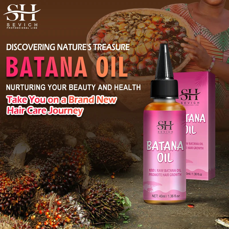 Fast Hair Growth Set Batana oil Traction Alopecia Hair Mask Anti Break Loss Hair Growth Oil Baldness Treatment chebe...