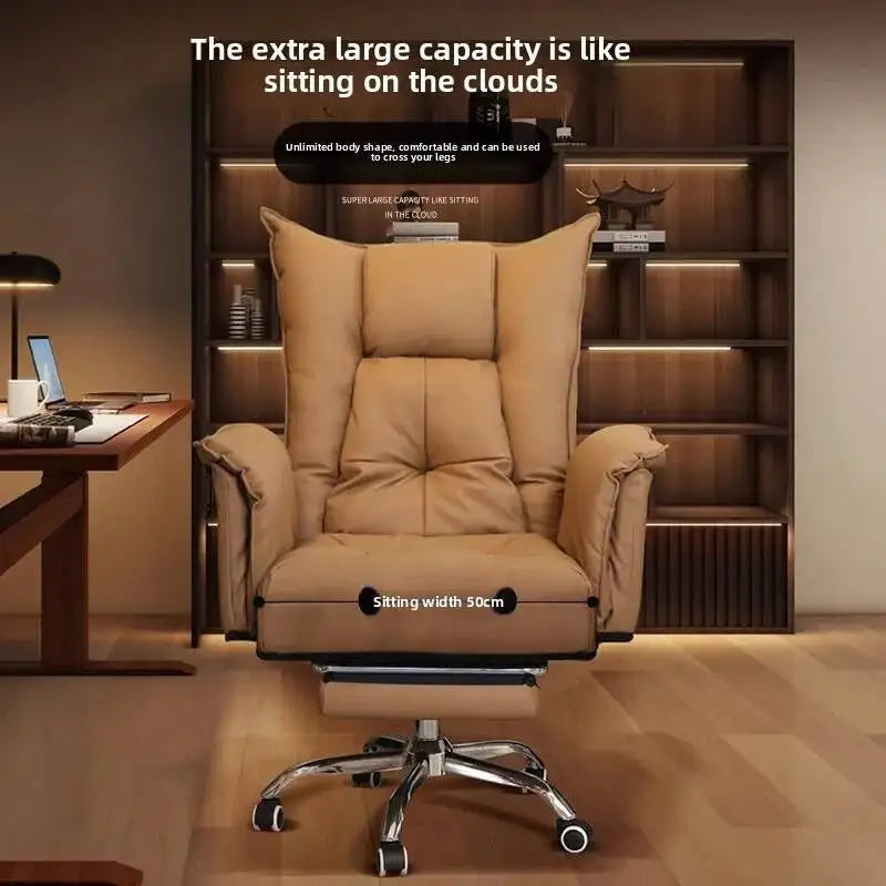 Boss Chair, Home, Computer Chair, Sofa, Comfortable, Sedentary Office Chair, Reclining, Study Desk, Bedroom, Living Room