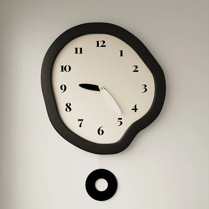 Design Aesthetic Clock Wall Clock Interior Living Room Art Simple Interior Modern Wall Watch Creative Reloj De Pared...