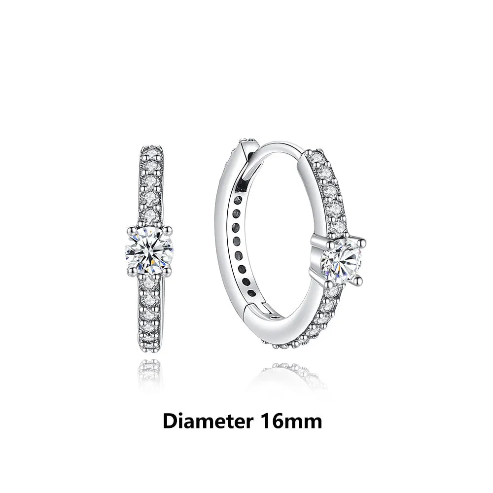 Original 925 Sterling Silver Earrings 2026 Stud Hoop Crystal Earings For Women Rose Gold Crown Heart Infinity Bee Earing...
