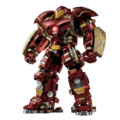 2700+pcs Iron Heroes Blocks Action Figures Mark Building Sets Buster Mech DIY Brick Collectible Toys for Boys Adult Kids Gifts