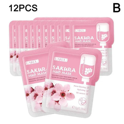 1/5/10PCs Bio Collagen Face Mask Shrink Pores Deep Hydrating Overnight Mask Moisturizing Refreshing Brightening Face...