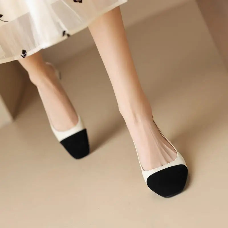 MORAZORA Big Size 34-43 New Genuine Leather Shoes Women Sandals Slingbacks Summer Shoes High Heels Party Wedding Shoes - Kimlud