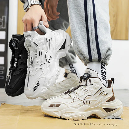 ELUVA Men Sneakers Running Shoes Lightweight Breathable Walking Shoes Non Slip Casual Sports Shoes for Men Gym Workout Training - Kimlud