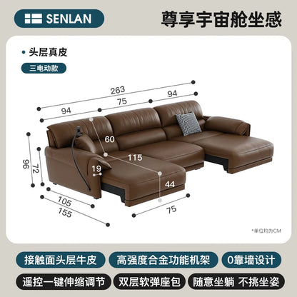 Smart Lazy Living Room Sofas Multifunctional Love Seat Folding Luxury Recliner Living Room Sofas Designer Muebles Home...