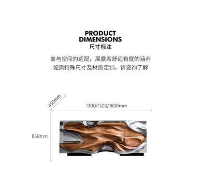 Modern minimalist design light luxury artist home dining room side cabinet living room furniture | Kimlud Luxury Cabinet