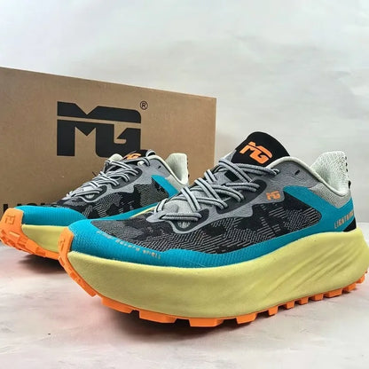 Original Brand Comfortable Wide Last All Terrain Off-road Running Shoe Couples Walking Jogging Shoe Anti Slip Trekking Sneakers