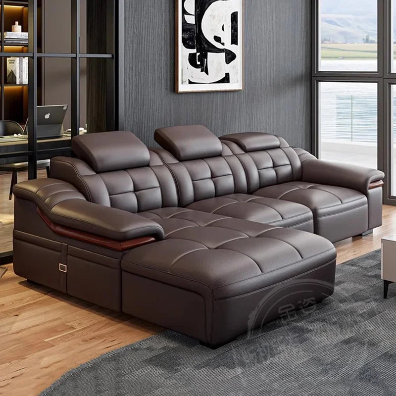 Sectional Minimalist Sofas Living Room Corner Luxury Modern High Quality Sofa Adult European Designer Sillon Cama Furniture - Kimlud