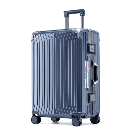 SUSHIMU Suitcase Wide Handle Travel Suitcase Men 20 24 26 Carry-On Luggage Women PC  Trolley Case