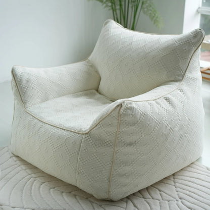 Minimalist Brown Lazy Bean Bag Sofa Designer Soft Modern Lazy Bean Bag Sofa Living Room Lounge Woonkamerbanken Furniture...