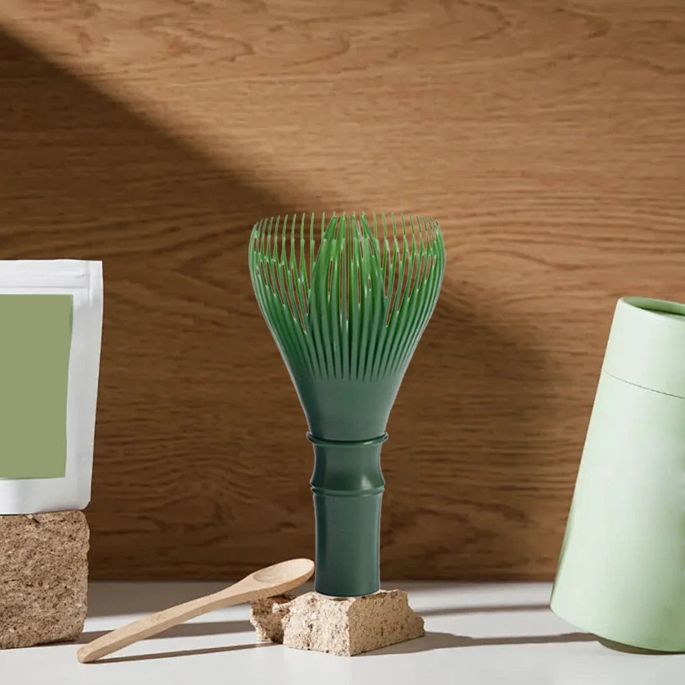 Matcha Whisk Reusable Matcha Portable Stirrer Coffee Green Tea Brush Matcha Tea Mixing Tool for Preparing Stirring Matcha