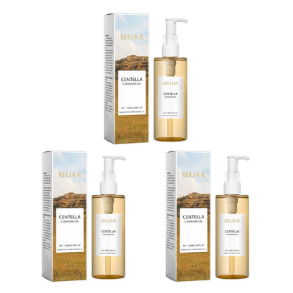 Centella Cleansing Oil Gentle Facial Makeup Remover Vitamin E Moisturizing Face Refresher Cleaning Oil Cleaning Nose Pores
