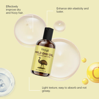Moisturizing Anti-wrinkle Emu Oil Anti-aging Smoothing Fine Lines Intense Moisturizing For Skin And Hair Anti-dryness...