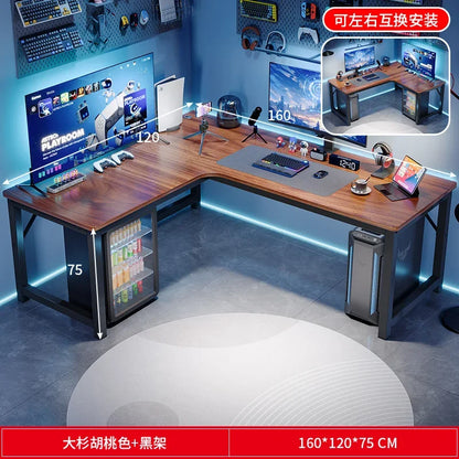 Study Storage Computer Desks Gaming Reading Pc Ergonomic Table Keyboard Notebook Accessories Mesas De Computador Home Furniture - Kimlud