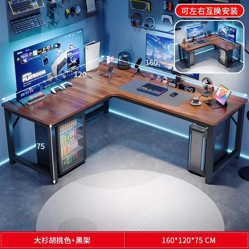 Study Storage Computer Desks Gaming Reading Pc Ergonomic Table Keyboard Notebook Accessories Mesas De Computador Home Furniture - Kimlud