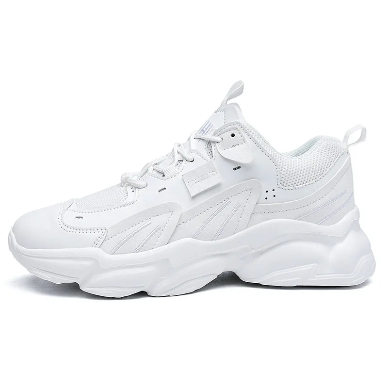 Luxury Men's Sneakers Designer Style High QualityLeather Casual Shoes Fashion Breathable Comfortable Tennis Sports Shoes for Men - Kimlud
