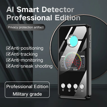 Laser Infrared Detector Signal GPS Tracker Mini Bug Finder Anti Spy Detector Wiretapping Wireless Cam Bug Gadget VS...