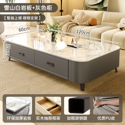 Cheap Cute Coffee Table Clear Simple Designer Modern Luxury Decoration Side Table Writing Mesas Bajas Living Room Furniture - Kimlud