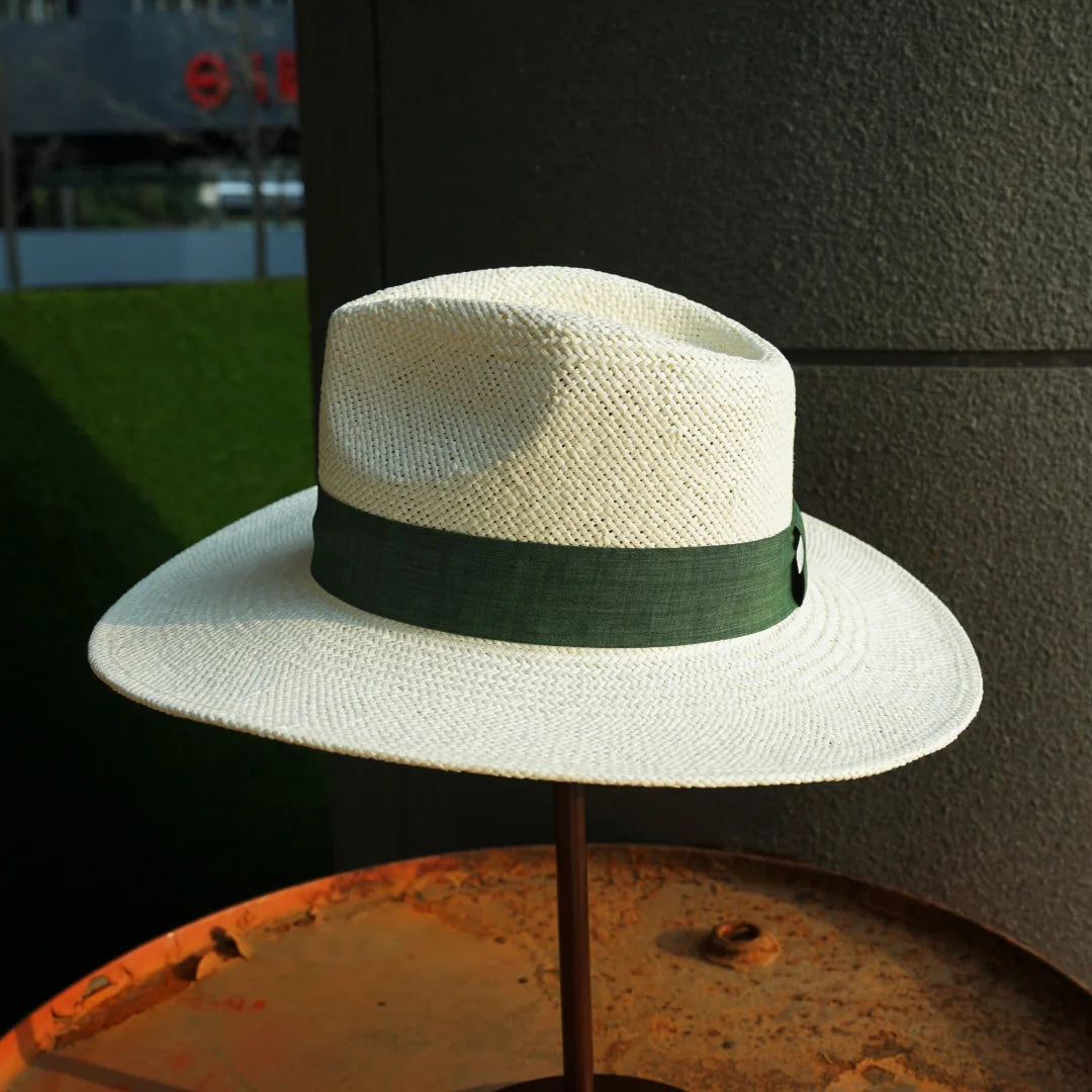 Fashion Casual White Panama Hats Summer Fedora Hat for Men Women Sun Hats Wedding Party Hat with Ribbon Band | Kimlud...
