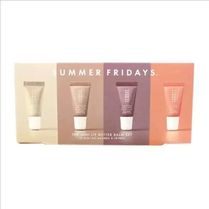 Summer Fridays Lip Balm Moisturizing Mirror Lip Gloss Lip Vanilla Pink Sugar Coffee Cake Smell Lipstick Transparent Oil Makeup
