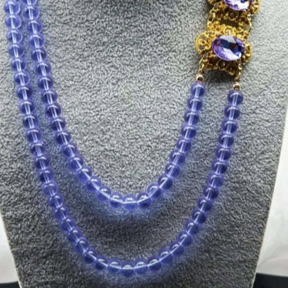 NISHIZAWA Purple Stud Earrings for Women Luxury Geometric Palace Style Banquet Jewelry Medieval Fashion Aretes De Mujer